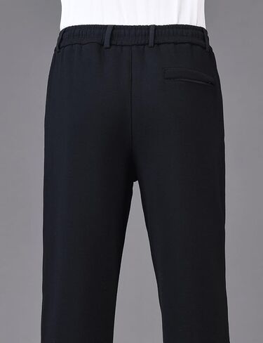 ZGZZ7 Men's Winter Loose Fleece Lined Sweatpants Zipper Fly Workout Jogger Pants in Saudi Arabia