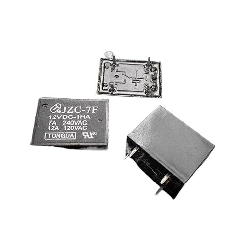 10pcs/lot Relay JZC-7F 12VDC-1HA 12V 12A 5pins 4123 in Kuwait