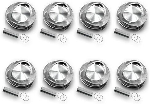 Pistons Rings Set 8pcs Compatible With XJ 508PN 5.0 Engine Pistons Rings Rods & Parts Engine Parts in Kuwait