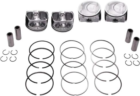 Piston Ring Set with Crankshaft and Connecting Rod Compatible with G4KJ 2.4L Engine – Includes Parts 23040-2G500, 23111-2G200, 23510-2G500 in Kuwait