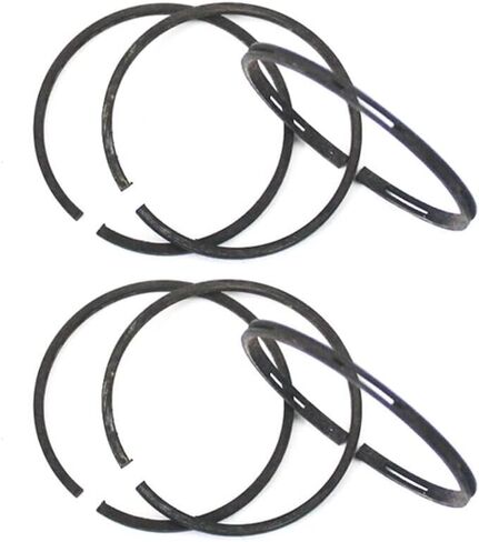 6 Pcs Air Compressor Piston Ring Kit Oil Ring Air Pump Accessories Metal Pneumatic Parts 48mm 50mm 51mm(50) in Kuwait