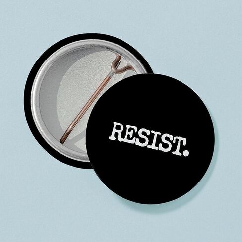 CafePress RESIST. 1" Round Mini Button Pin in Saudi Arabia