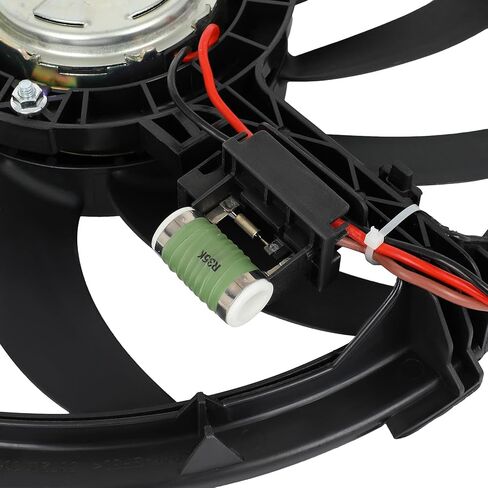 621508 Radiator Cooling Fan fit 2007 2008 2009 2010 2011 2012 2013 2014 2015 for Mini Cooper Replacement in Saudi Arabia