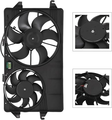 Radiator and Cooling Fan 2010-2013 for Ford Transit Connect XL 2.0L 2010-2013 for Ford Transit Connect XLT 2.0L Cooling fan: 622370 Radiator: FO3010295 Radiator: 13184 3512 CU13184 9T1Z8005B in Kuwait