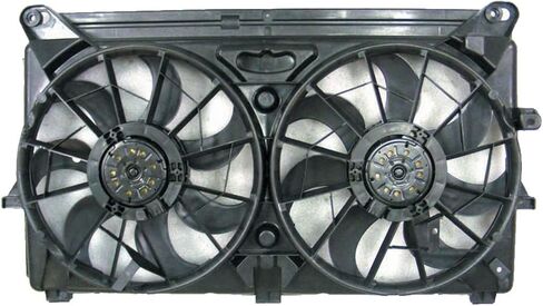 For Chevy Suburban A/C Radiator Fan Assembly 2005 2006 5.3/6.0L Electrical Fan Model For GM3115212 | M: (R/L: 89023368)+B:(R:89023366/L:89024933)+ S: 8 in Saudi Arabia