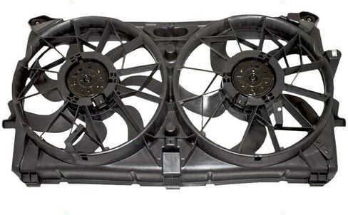 For Chevy Suburban A/C Radiator Fan Assembly 2005 2006 5.3/6.0L Electrical Fan Model For GM3115212 | M: (R/L: 89023368)+B:(R:89023366/L:89024933)+ S: 8 in Saudi Arabia
