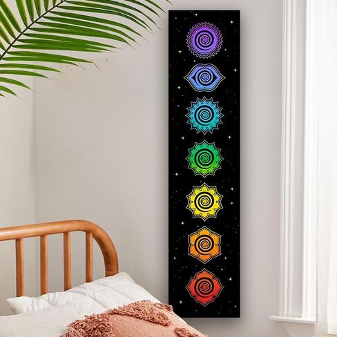 Tapestries 15x59inch Vertical Wall Hanging Art for Bedroom Living Room Dorm Decor in Saudi Arabia