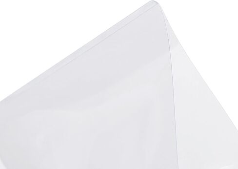 SINJEUN 50 Pack 6" x 8" Rigid Print Protectors, Clear Top Loading Photo Sleeves, Hard Plastic Sheet Protector for Photos Album Paper Postcard Document, No Holes in Saudi Arabia