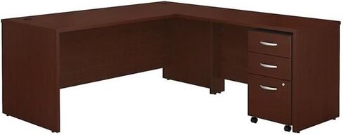 Bush Business Furniture Echo 3 Drawer Mobile File Cabinet in Modern Gray in Saudi Arabia