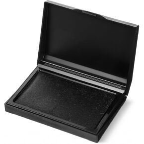 Black Ink Pad, 3.81 X 2.87inch Ink Pads Black Stamp Pad, All-Purpose Felt Pad for Office and Crafting, Ink Stamp Pad for Rubber and Clear Stamps in Kuwait