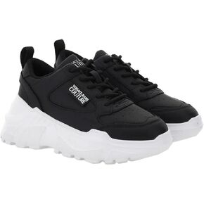 Versace Jeans Couture Sneakers 77VA3SC2 ZP307 (Black 899, US Footwear Size System, Adult, Women, Numeric, Medium, 7) in Kuwait