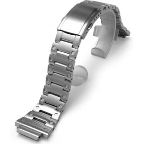Stainless Steel Watch Band for G-Shock GA2100/GA2110 | Metal Replacement Strap Compatible with Original GA2100/GA2110 Watches | No Case Included in Kuwait