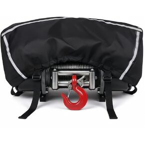 غطاء ونش صغير بشريط عاكس، غطاء واقٍ عالي التحمل مقاوم للماء والأشعة فوق البنفسجية للروافع الكهربائية حتى 5500 رطل in Kuwait