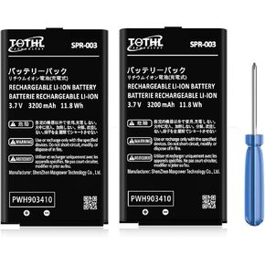 2800 مللي أمبير في الساعة عبوتان من بطارية Gameboy Advance SP، بطارية ليثيوم أيون قابلة لإعادة الشحن GBA SP بديلة لـ GBA SP، AGS-001، SAM-003 مع مجموعة أدوات in Kuwait