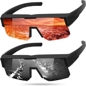 Polarized Fit Over Glasses Sunglasses for Men Women,UV400 Bike Wrap Around Fitover Shades Driving Fishing Cycling in Kuwait