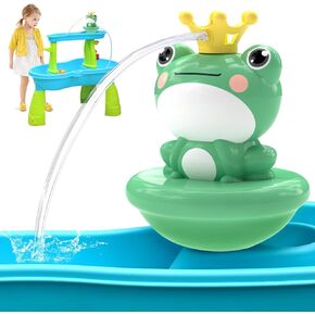 weirtoya مضخة طاولة المياه للأطفال الصغار، ألعاب يونيكورن مضخة تعمل بالبطارية لطاولة المياه العمل اللاسلكي سبلاش لعب الأطفال الصغار الصيف outddor اللعب in Kuwait