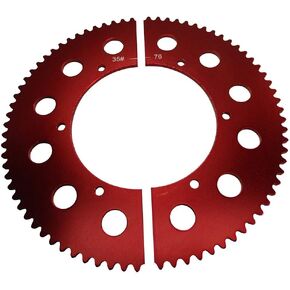 OMB Warehouse Pit Parts Split Sprocket - 76 Tooth - 35 Chain in Kuwait