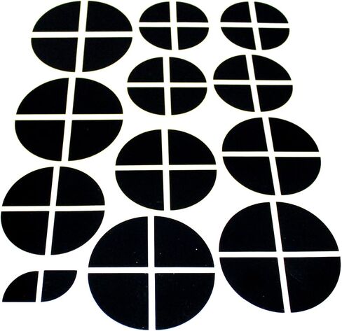 Gloss Silver and Gloss Black Stickers - Compatible with BMW - Overlay Vinyl Decal for All Emblems Caps Logos Roundels Badges in Saudi Arabia