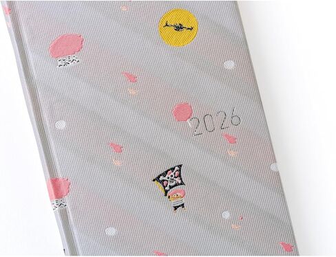Hobonichi Techo 2026 Spring Weeks - مجلة ONE PIECE: أزهار الكرز لهيريلوك (اليابانية، طويل القامة ونحيف، بداية أبريل) in Saudi Arabia