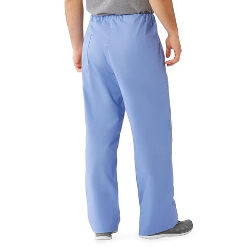 Medline CottonCare Unisex Scrub Pants Ceil Blue in Saudi Arabia