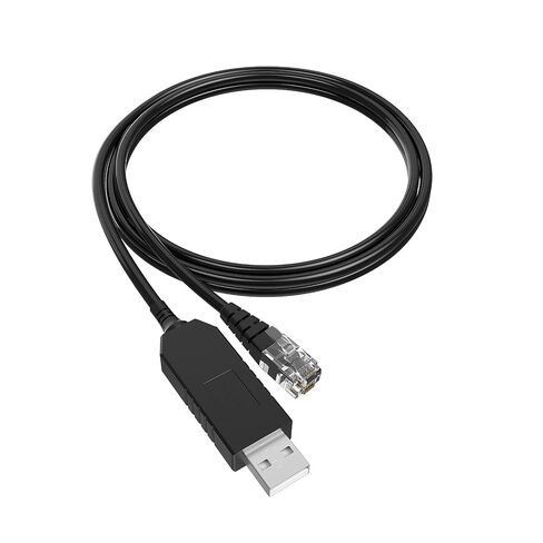4.92Ft Radar Detector Cable - USB to RJ11 Plug Cable for Escort Radenso XP Uniden Beltronics Cobra Whistler - Premium Replacement Power Cord for Radar Detectors - Durable USB to RJ11 Connection in Kuwait