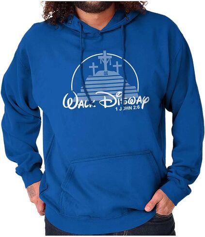 Brisco Brands Punny Christian Crosses at Calvary Hoodie Sweatshirt Women Men in Saudi Arabia
