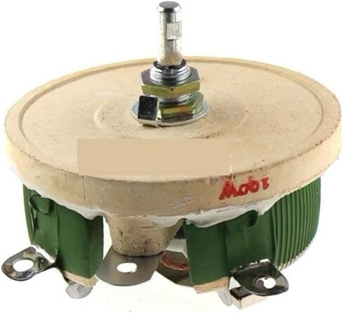 1PCS 100W BC1 high Power rheostat,rotary variable wire wound resistor,adjustable resistor,sliding rheostat1/2/3/5R(30R) in Saudi Arabia