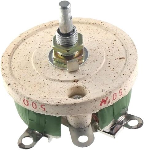 50W BC1 high Power rheostat rotary variable wire wound Disc shape Adjustable resistor Sliding 1R 2R 3R 5R 10R 15R(30R) in Saudi Arabia