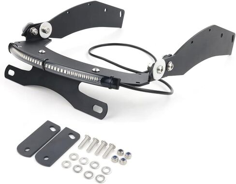 Xitomer Fender Eliminator Compatible with 2024 Fury VT1300CX License Plate Holder with LED Light Strip Fit for Fury VT1300CX 2010-2024 Tail Tidy in Saudi Arabia