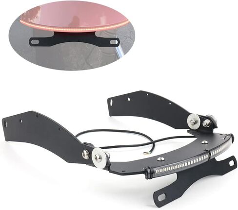 Xitomer Fender Eliminator Compatible with 2024 Fury VT1300CX License Plate Holder with LED Light Strip Fit for Fury VT1300CX 2010-2024 Tail Tidy in Saudi Arabia