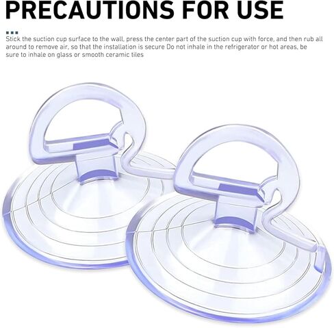 24 قطعة من أكواب شفط الزجاج الأمامي للسيارة، أكواب شفط نافذة حلقة سحب قوية، خطافات أكواب شفط متعددة الأغراض مع حلقات، ملحقات السيارة للسيارة، المطبخ، النافذة الزجاجية in Kuwait