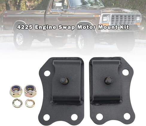 طقم حامل محرك مبادلة المحرك من Bruce & Shark لمحرك Ford 429-460 إلى Bronco، F100 F150 F250 F350 in Saudi Arabia