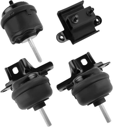 4PCS Engine Motor and Transmission Mount Kit Compatible with 2000 2001 2002 2003 2004 2005 Lesabre 3.8L & Park Avenue 3.8L & Pontiac Bonneville 3.8L OE:A2895 A2896 A2897 A2898 in Kuwait