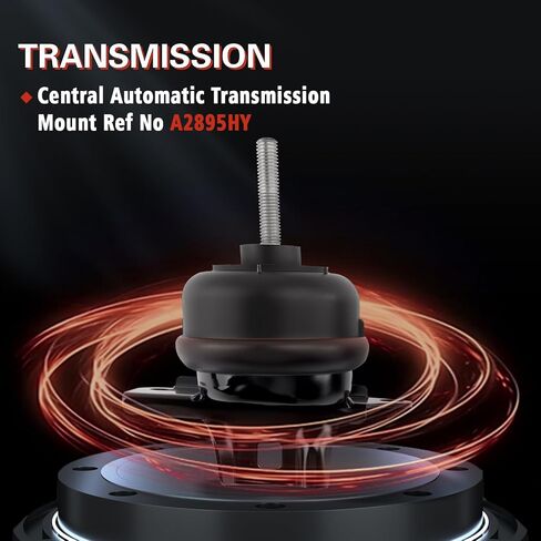 4PCS Engine Motor and Transmission Mount Kit Compatible with 2000 2001 2002 2003 2004 2005 Lesabre 3.8L & Park Avenue 3.8L & Pontiac Bonneville 3.8L OE:A2895 A2896 A2897 A2898 in Kuwait