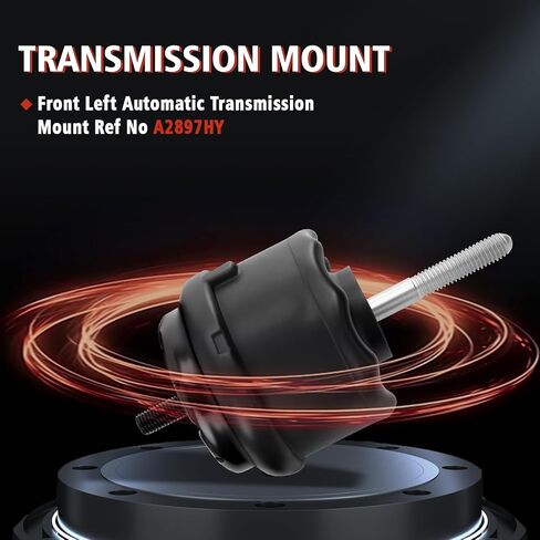 4PCS Engine Motor and Transmission Mount Kit Compatible with 2000 2001 2002 2003 2004 2005 Lesabre 3.8L & Park Avenue 3.8L & Pontiac Bonneville 3.8L OE:A2895 A2896 A2897 A2898 in Kuwait