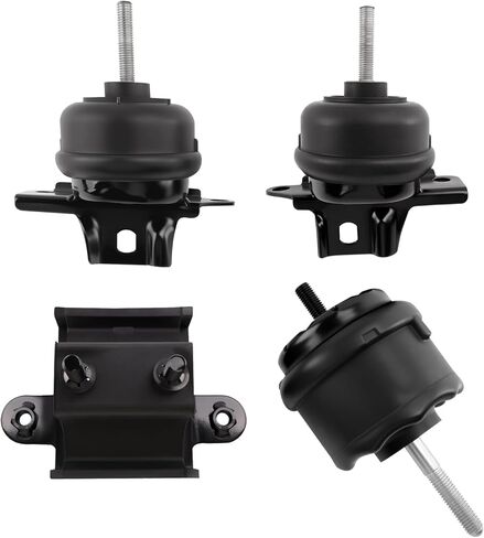 4PCS Engine Motor and Transmission Mount Kit Compatible with 2000 2001 2002 2003 2004 2005 Lesabre 3.8L & Park Avenue 3.8L & Pontiac Bonneville 3.8L OE:A2895 A2896 A2897 A2898 in Kuwait