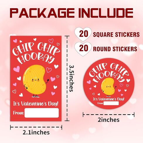 40 PCS Valentine's Day Stickers - Bow Self Adhesive Round & Rectangle Label for Kids Adults - Happy Valentine's Day - Valentines Sticker Tag for Gift Wrap Envelope Card Party Decor - A03 in Kuwait