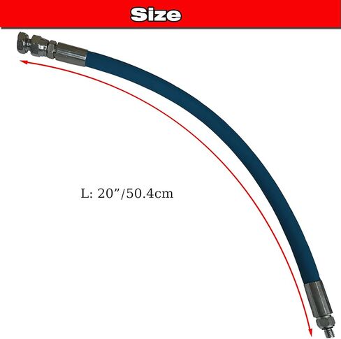 خرطوم تغيير تصريف الزيت 10 مم من SHOOSHINE، أداة مساعدة تصريف الزيت، M10x1.25 مم، طول 20 بوصة in Kuwait