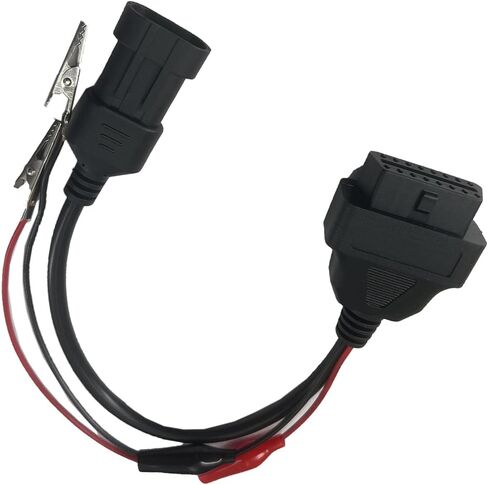 DEVMO 3 Pin إلى 16 Pin Obd2 محول موصل كابل التشخيص متوافق مع فيات ألفا لانسيا in Saudi Arabia