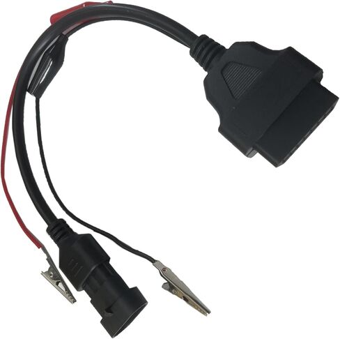 DEVMO 3 Pin إلى 16 Pin Obd2 محول موصل كابل التشخيص متوافق مع فيات ألفا لانسيا in Saudi Arabia