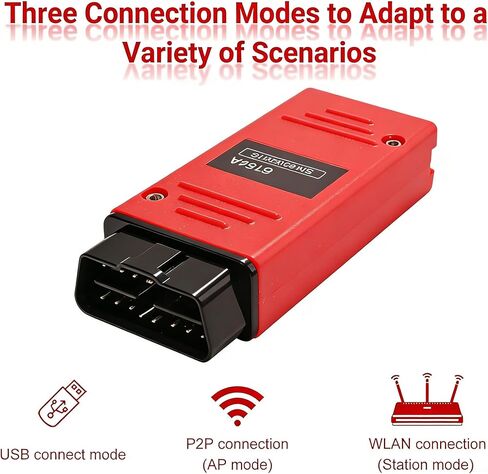 ماسح ضوئي 6154A Obd2 مع CAN FD & DoIP، ماسح ضوئي تشخيصي احترافي لـ VWAudiSkodaSeat، متوافق مع الموديلات من 1995-2025 in Kuwait