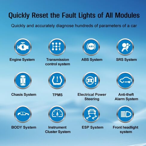 لسيارة شيفروليه تشيفري Obd2 الماسح الضوئي نظام كامل فحص قارئ رمز المحرك أدوات المسح ABS SRS نقل Chasis ESP TPMS نظام أداة تشخيص السيارة in Kuwait