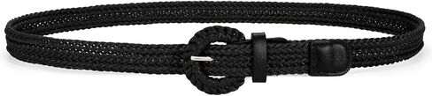 VONMELLI Braided Woven Belt for Women, Rattan Thin Belt Fashion Waist Belts for Summer Dress Jeans in Saudi Arabia