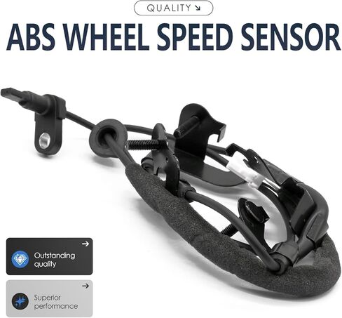 2PCS Rear Left and Right Abs Wheel Speed Sensor Compatible with Toyota Rav4 8954542040 8954642040 ALS1251 ALS1262 ALS1262 ALS1251 4WD 06 07 08 09 10 11 12 2006 2007 2008 2009 2010 2011 2012 in Saudi Arabia