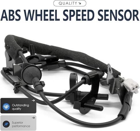 2PCS Rear Left and Right Abs Wheel Speed Sensor Compatible with Toyota Rav4 8954542040 8954642040 ALS1251 ALS1262 ALS1262 ALS1251 4WD 06 07 08 09 10 11 12 2006 2007 2008 2009 2010 2011 2012 in Saudi Arabia