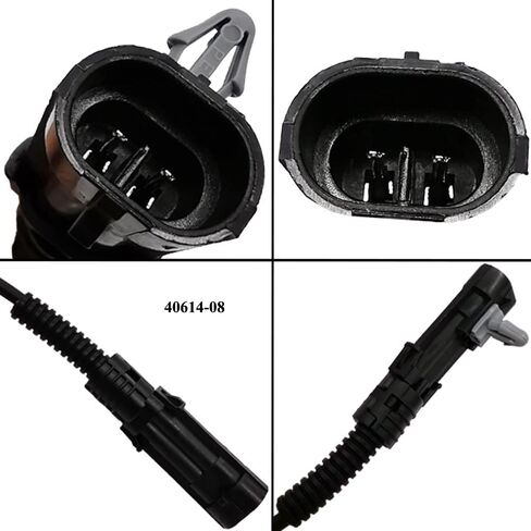 2Pcs 40614-08 40615-08 Front&Rear ABS Wheel Speed Sensor Replacement for Harley-Davidso-n Electra Glide Road King 2008-2013 in Saudi Arabia