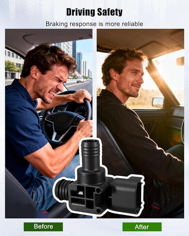 مستشعر معزز فرامل الطاقة مناسب لكاديلاك جي إم سي تشيفي سيلفرادو 1500 تاهو سوبربان 1500 2500 2010-2014، مستشعر فراغ الفرامل استبدال BST155 5S13860 1780857 19208905، 3 دبابيس in Kuwait