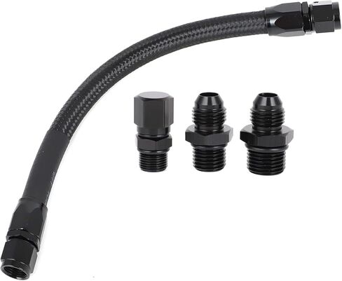 AUTOVIC Power Steering Rack Loop Kit 6AN Loop Hose for Honda Civic 1992-1995 Civic Del Sol EG Rack Ports in Saudi Arabia