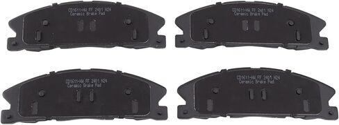 Front and Rear Brake Pad Set Ceramic Hardware Compatible with 2018-2022 Jeep Compass in Saudi Arabia
