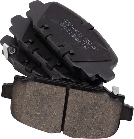 Front and Rear Brake Pad Set Ceramic Hardware Compatible with 2018-2022 Jeep Compass in Saudi Arabia